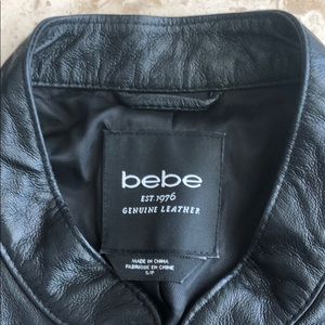 bebe Jackets & Coats - BeBe leather jacket bebe Jackets & Coats - BeBe leather jacket